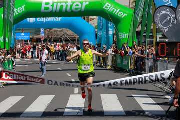 La Canarias7 Carrera de las Empresas, este domingo en la capital grancanaria (Foto TA)